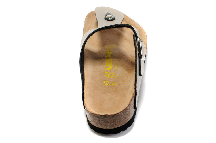 Birkenstock Gizeh Stone Beige Birko-Flor Sandals