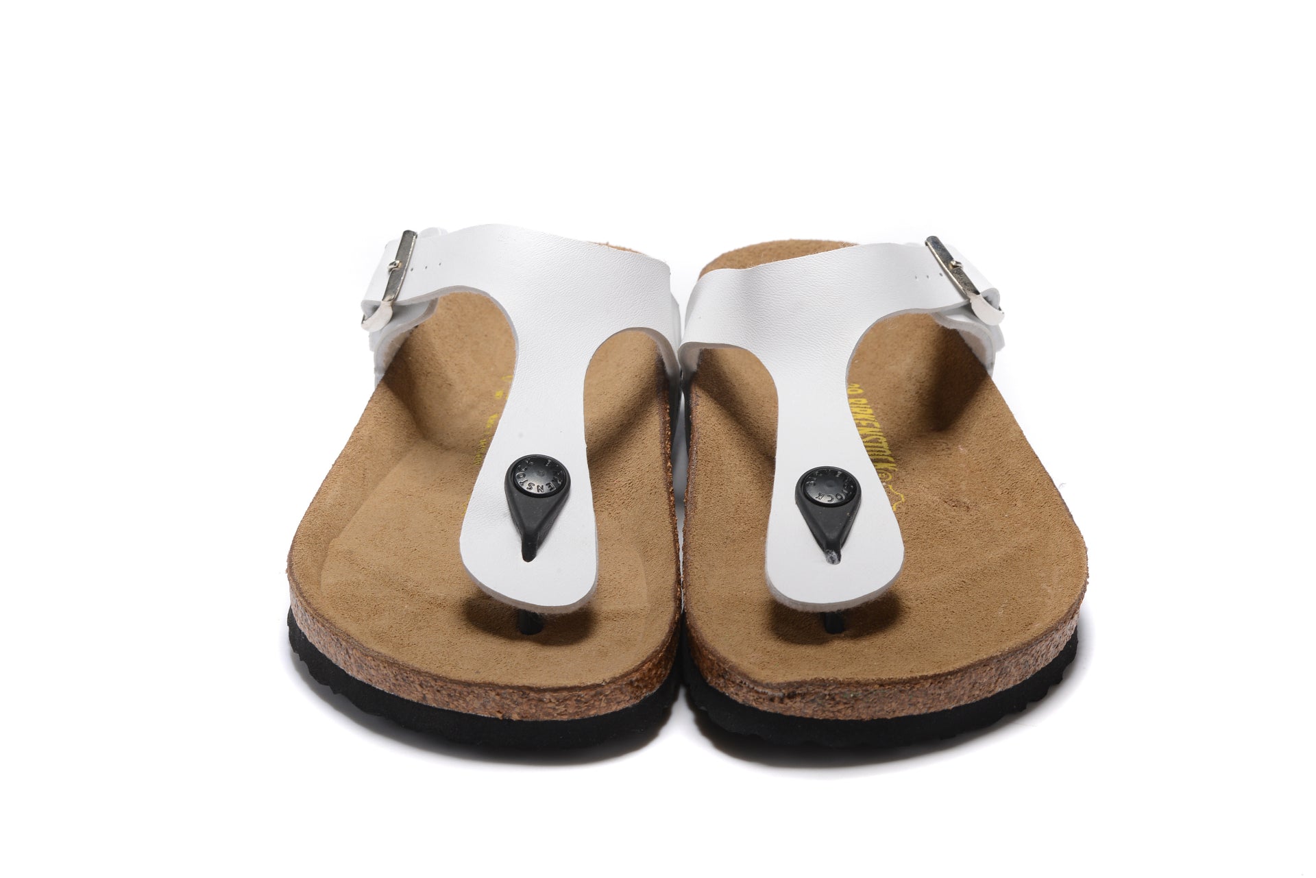 BIRKENSTOCK Gizeh Silver Birkoflor Thongs