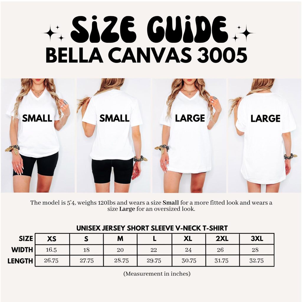 Unisex Bella Canvas 3005 V-neck T-shirts, Blank Plain V-neck Shirts, Trendy V-necks For Women, Basic Vneck Tshirt Cotton Polyester Blend
