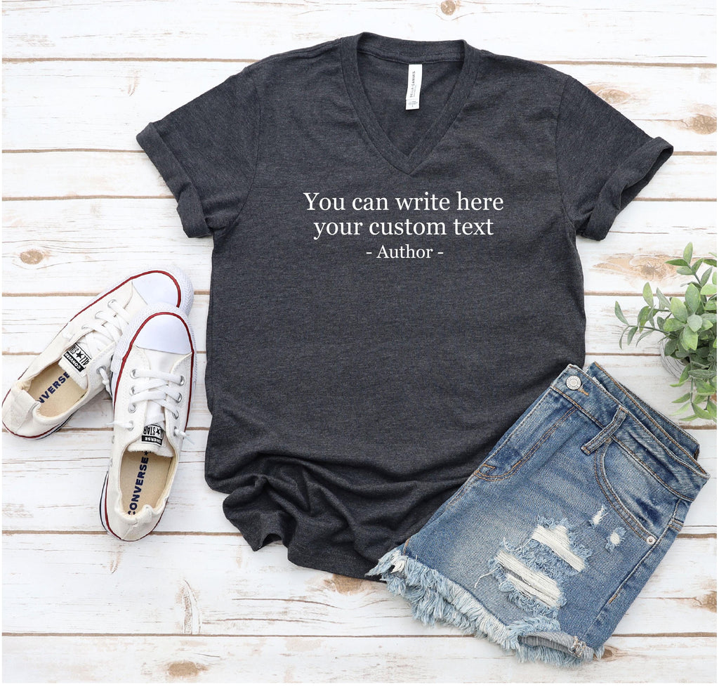 Unisex Bella Canvas 3005 V-neck T-shirts, Blank Plain V-neck Shirts, Trendy V-necks For Women, Basic Vneck Tshirt Cotton Polyester Blend
