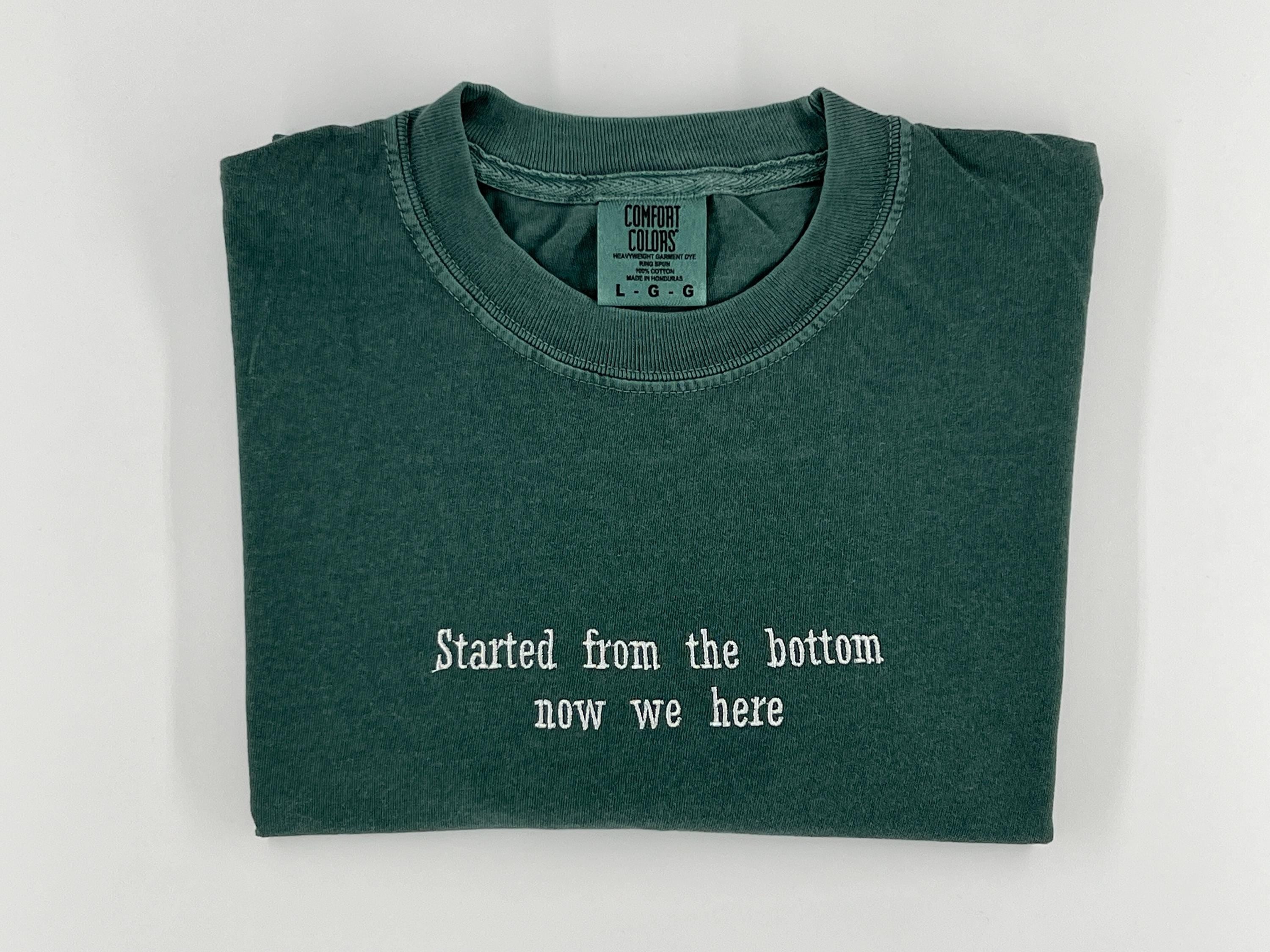Custom Embroidered Comfort Colors Tshirt, Personalized Embroidered Shirt, Minimalistic Your Text Tee, Varsity Embroidery Outfit, Mothers day