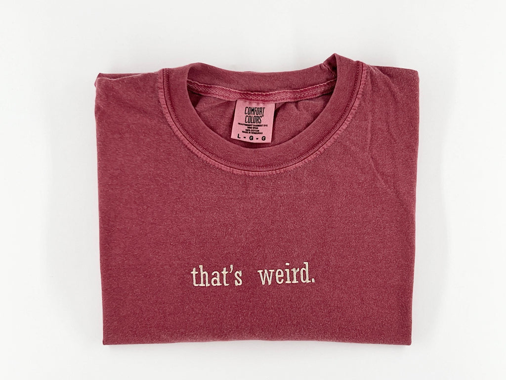 Custom Embroidered Comfort Colors Tshirt, Personalized Embroidered Shirt, Minimalistic Your Text Tee, Varsity Embroidery Outfit, Mothers day