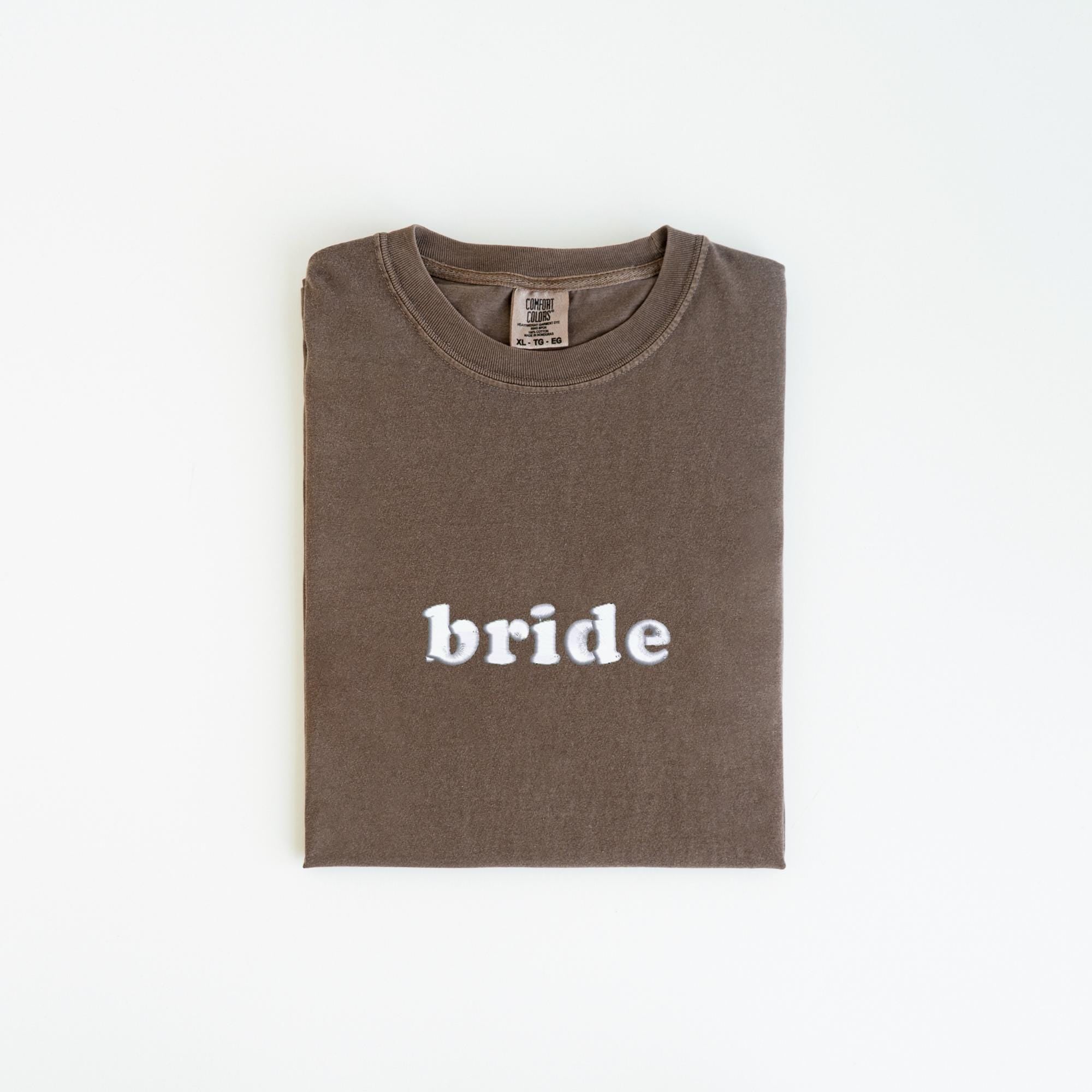 Custom Embroidered Comfort Colors Tshirt, Personalized Embroidered Shirt, Minimalistic Your Text Tee, Varsity Embroidery Outfit, Mothers day
