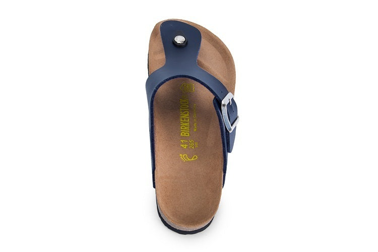 Birkenstock  Gizeh BirkiBuc - Navy