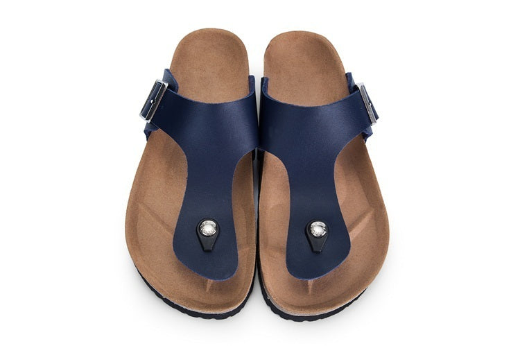 Birkenstock  Gizeh BirkiBuc - Navy