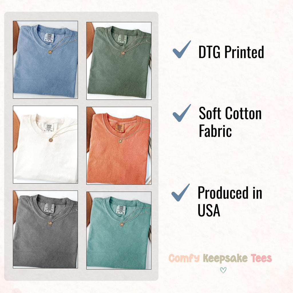 Comfort Colors Oma Shirt, Floral Oma Tshirt, Mother's Day Gift, Trendy Grandma T-shirt, New Grandma Gift, Pregnancy Reveal Gift for New Oma