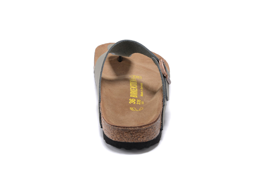 Birkenstock Gizeh Unisex Leather Sandals grey