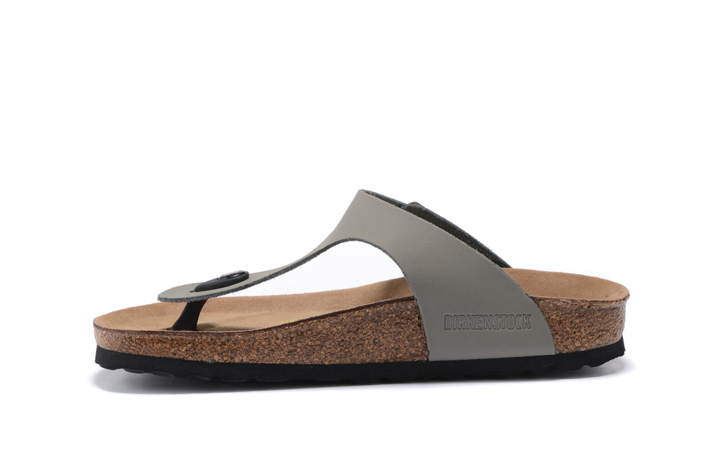 Birkenstock Gizeh Unisex Leather Sandals grey