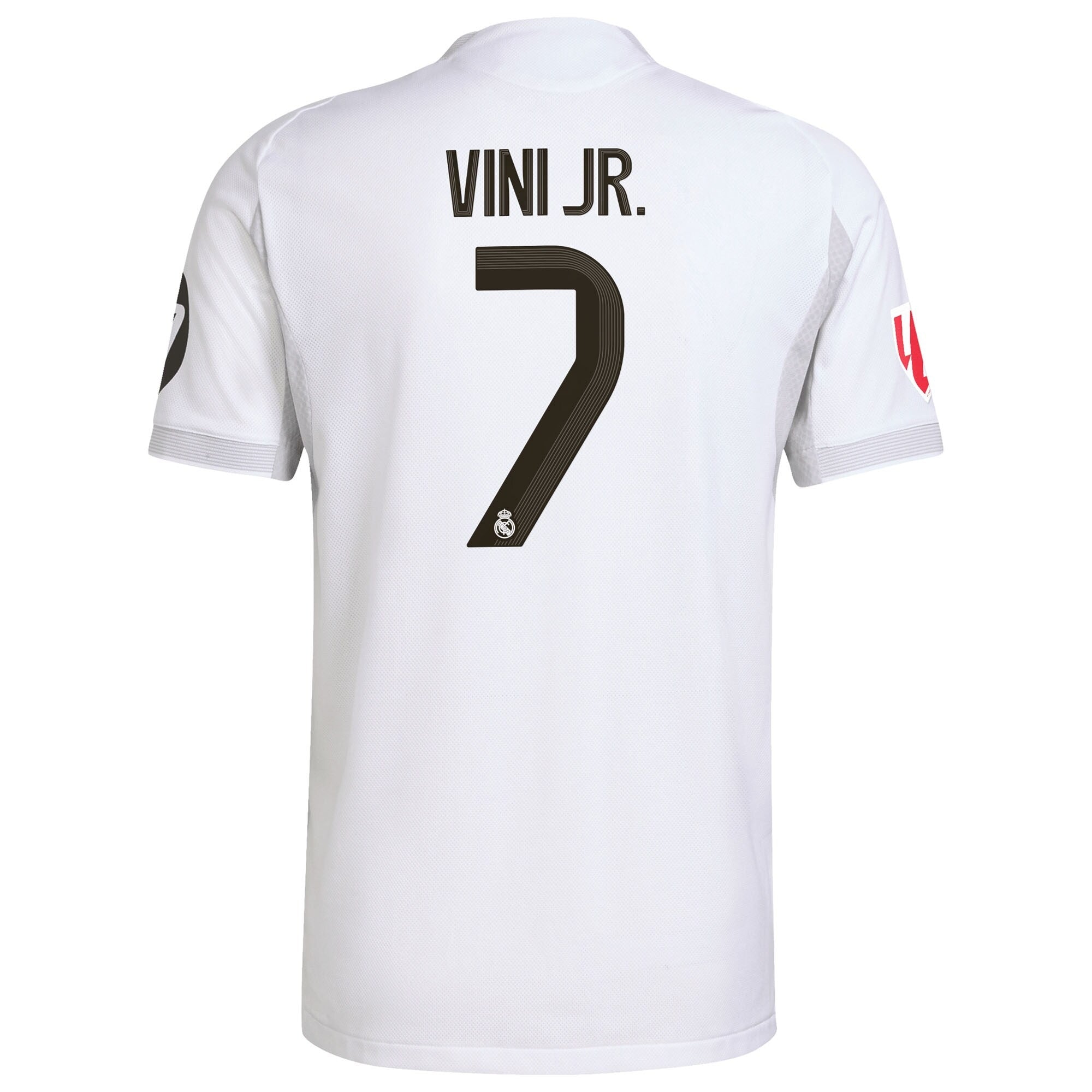 Vini Jr. Real Madrid 2025/26 Home Authentic Soccer Shirt - White