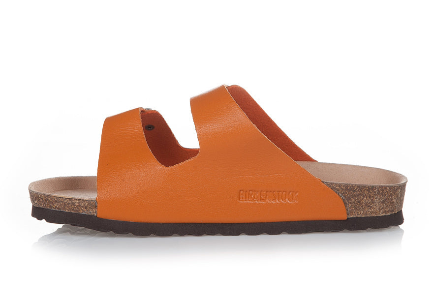 Birkenstock Arizona (Orange Birko-Flor / Synthetic Leather)
