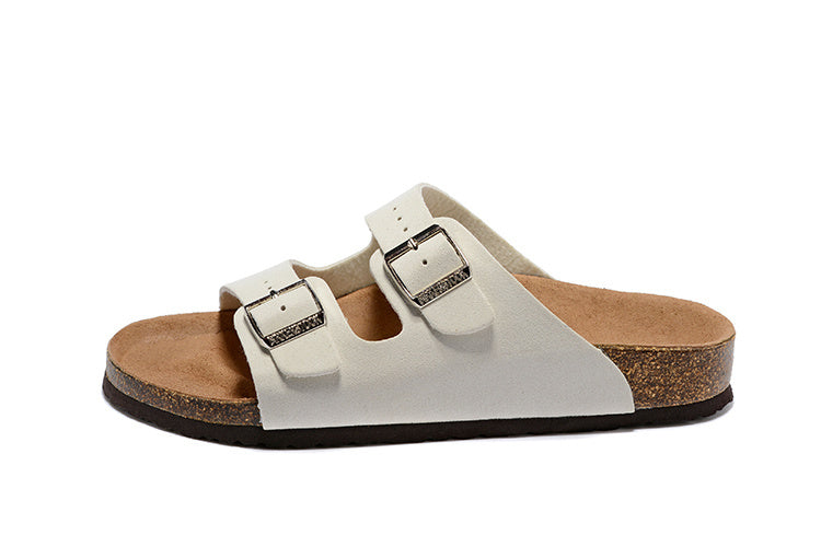 Birkenstock Arizona (White Suede / Birko-Flor)