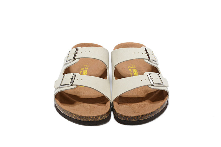 Birkenstock Arizona (White Suede / Birko-Flor)