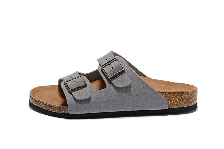 Birkenstock Arizona (Gray Suede / Nubuck)