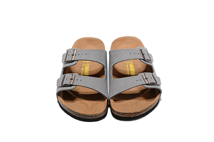 Birkenstock Arizona (Gray Suede / Nubuck)