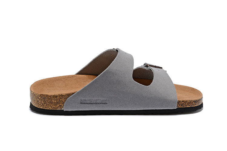Birkenstock Arizona (Gray Suede / Nubuck)