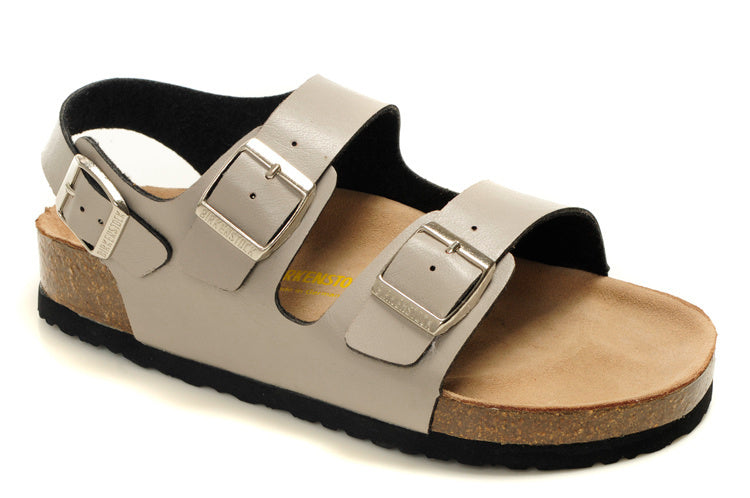 Birkenstock Milano Birko-Flor Light Gray