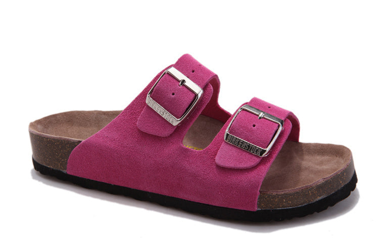 Birkenstock Arizona (Fuchsia / Hot Pink Suede)