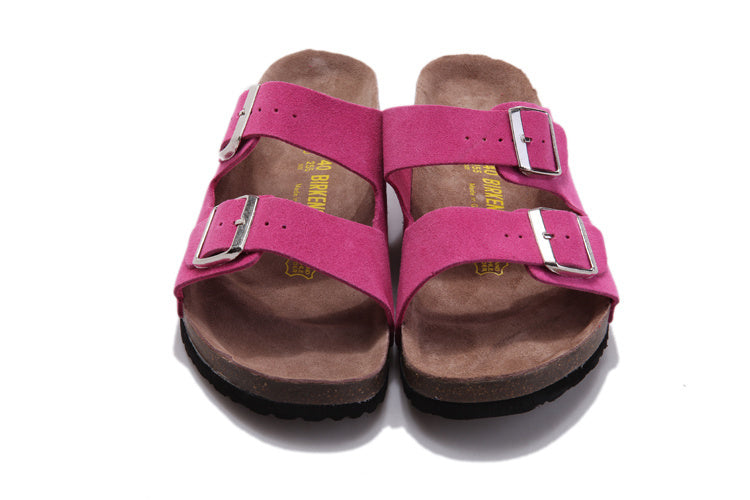 Birkenstock Arizona (Fuchsia / Hot Pink Suede)