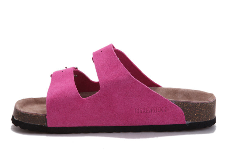 Birkenstock Arizona (Fuchsia / Hot Pink Suede)