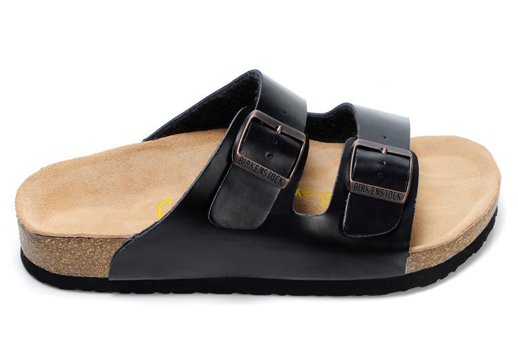 Birkenstock Arizona (Black Smooth Leather / Birko-Flor)