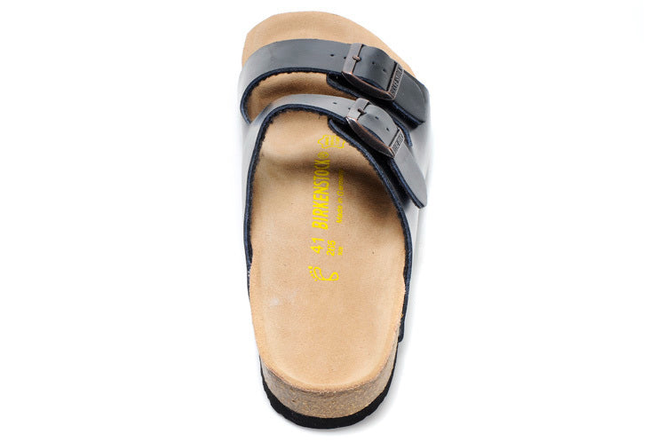 Birkenstock Arizona (Black Smooth Leather / Birko-Flor)