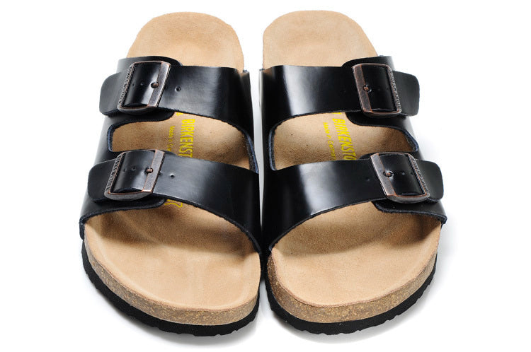 Birkenstock Arizona (Black Smooth Leather / Birko-Flor)