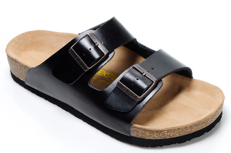 Birkenstock Arizona (Black Smooth Leather / Birko-Flor)