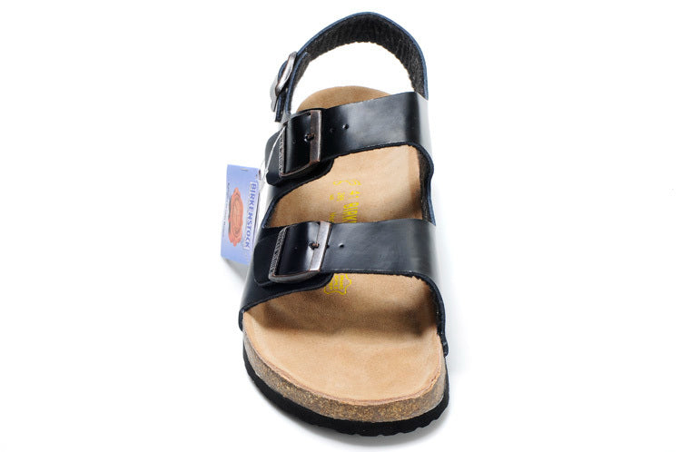 Birkenstock Milano Black Birko-Flor