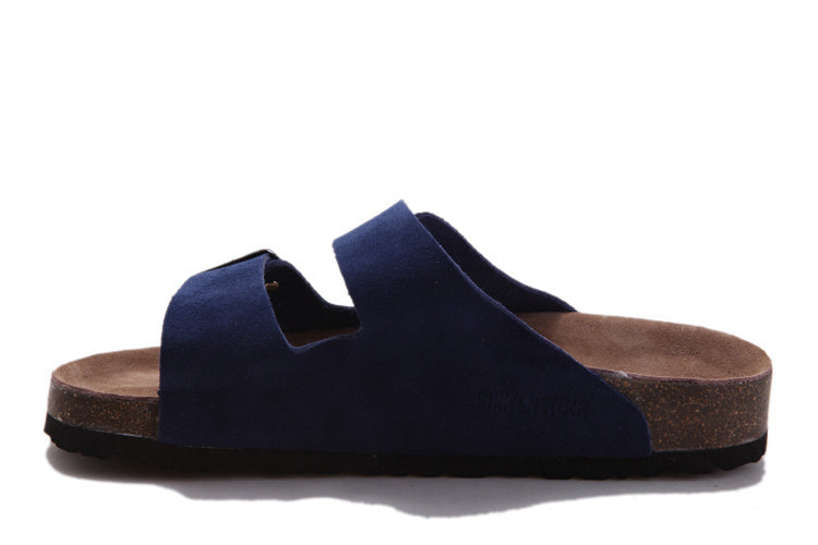 Birkenstock Arizona (Navy Blue Suede)