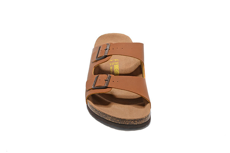 Birkenstock Arizona (Cognac / Brown Leather / Birko-Flor)
