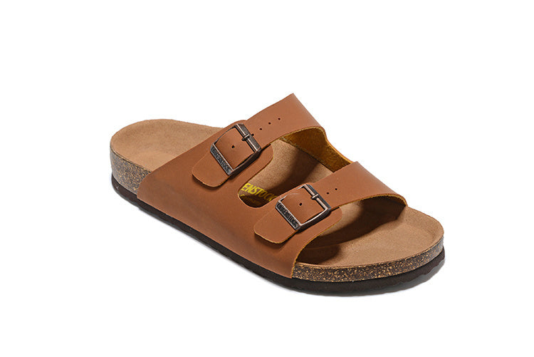 Birkenstock Arizona (Cognac / Brown Leather / Birko-Flor)