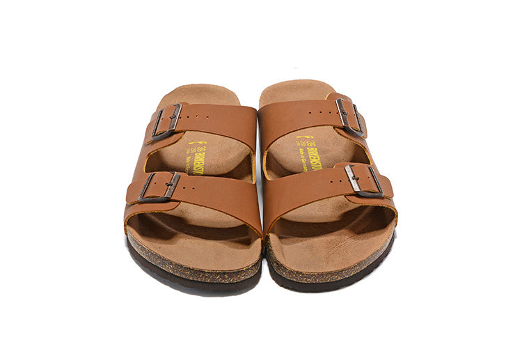 Birkenstock Arizona (Cognac / Brown Leather / Birko-Flor)