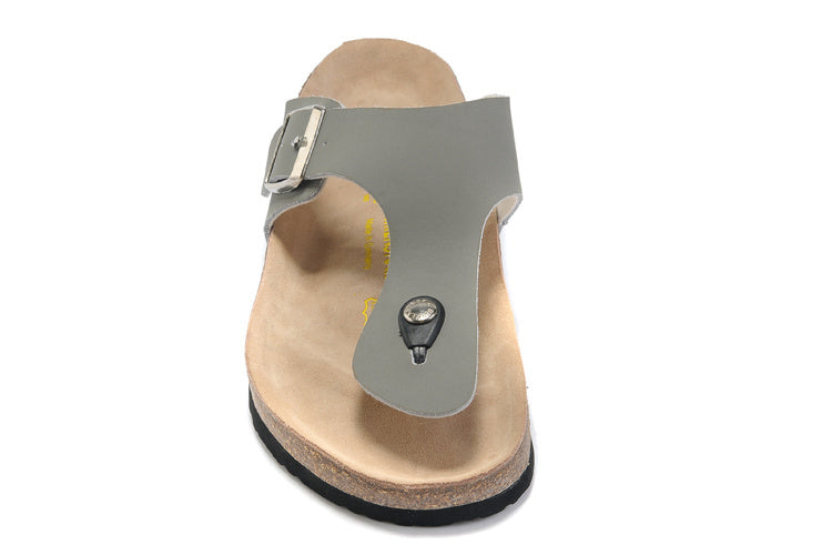 Birkenstock Gizeh Grey Birko-Flor Sandals