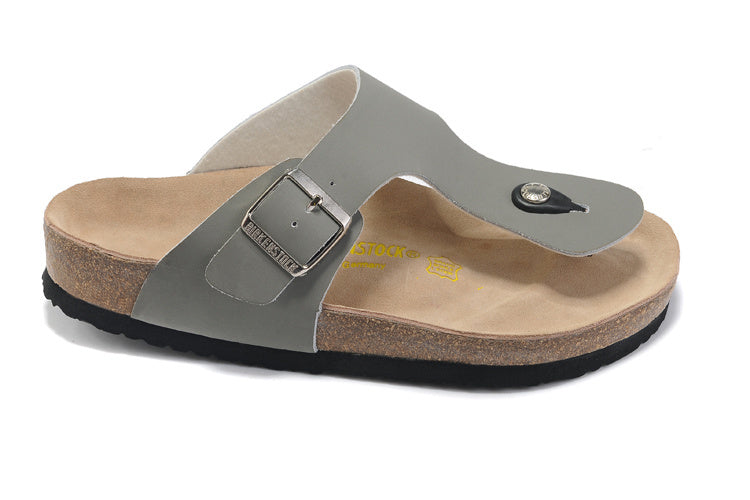 Birkenstock Gizeh Grey Birko-Flor Sandals