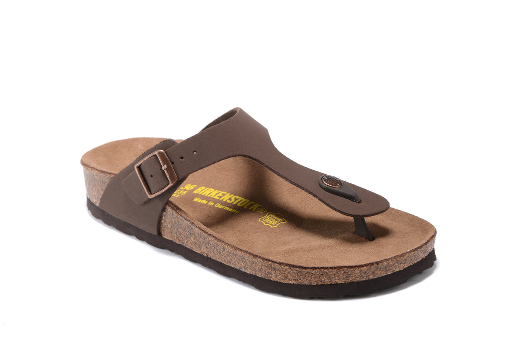 Birkenstock Gizeh Smooth Leather - Dark Brown 1