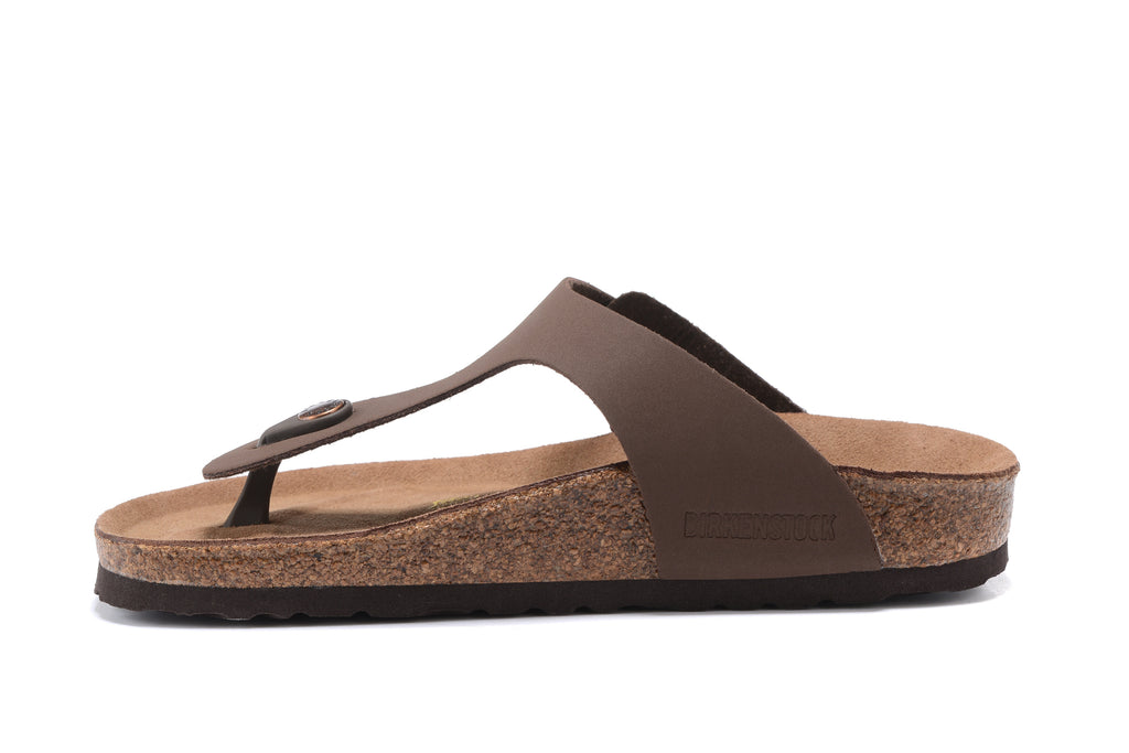 Birkenstock Gizeh Smooth Leather - Dark Brown 1