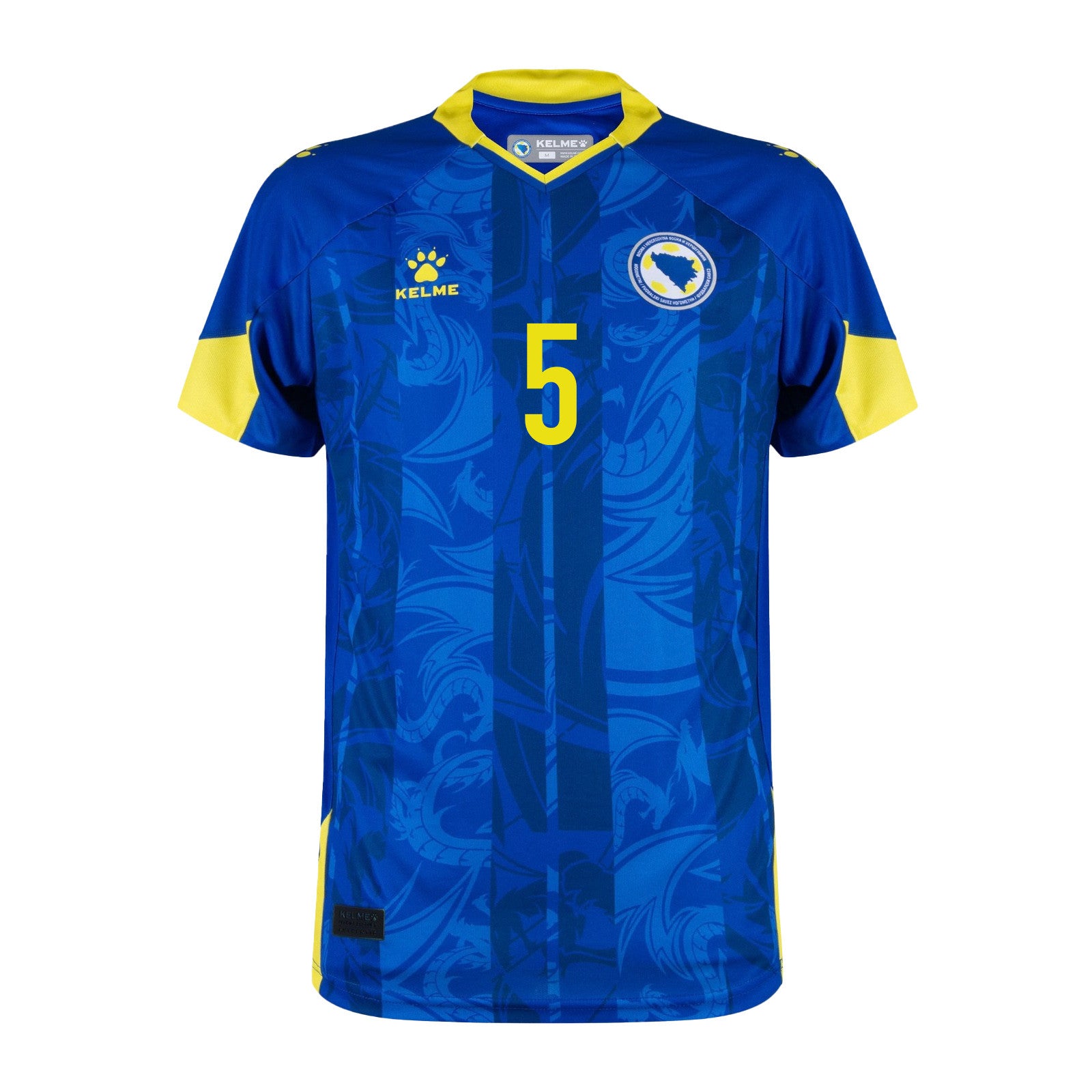 Sead Kolašinac 5 Bosnia and Herzegovina 2026 Home Jersey - Blue, Men