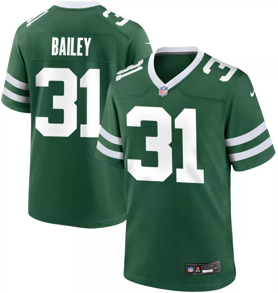 David Bailey New York Jets 2026 NFL Draft First Round Pick No. 2 Jersey - Legacy Green