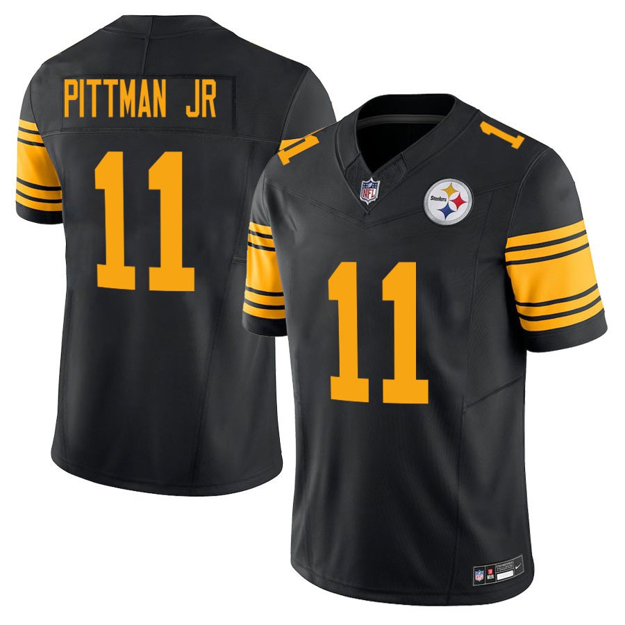 Michael Pittman Jr. Pittsburgh Steelers Alternate Jersey - Black