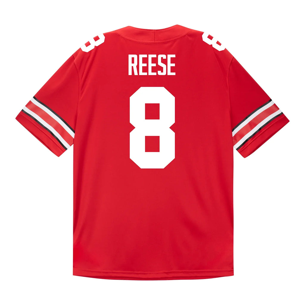 Arvell Reese Ohio State Buckeyes Jersey – Red