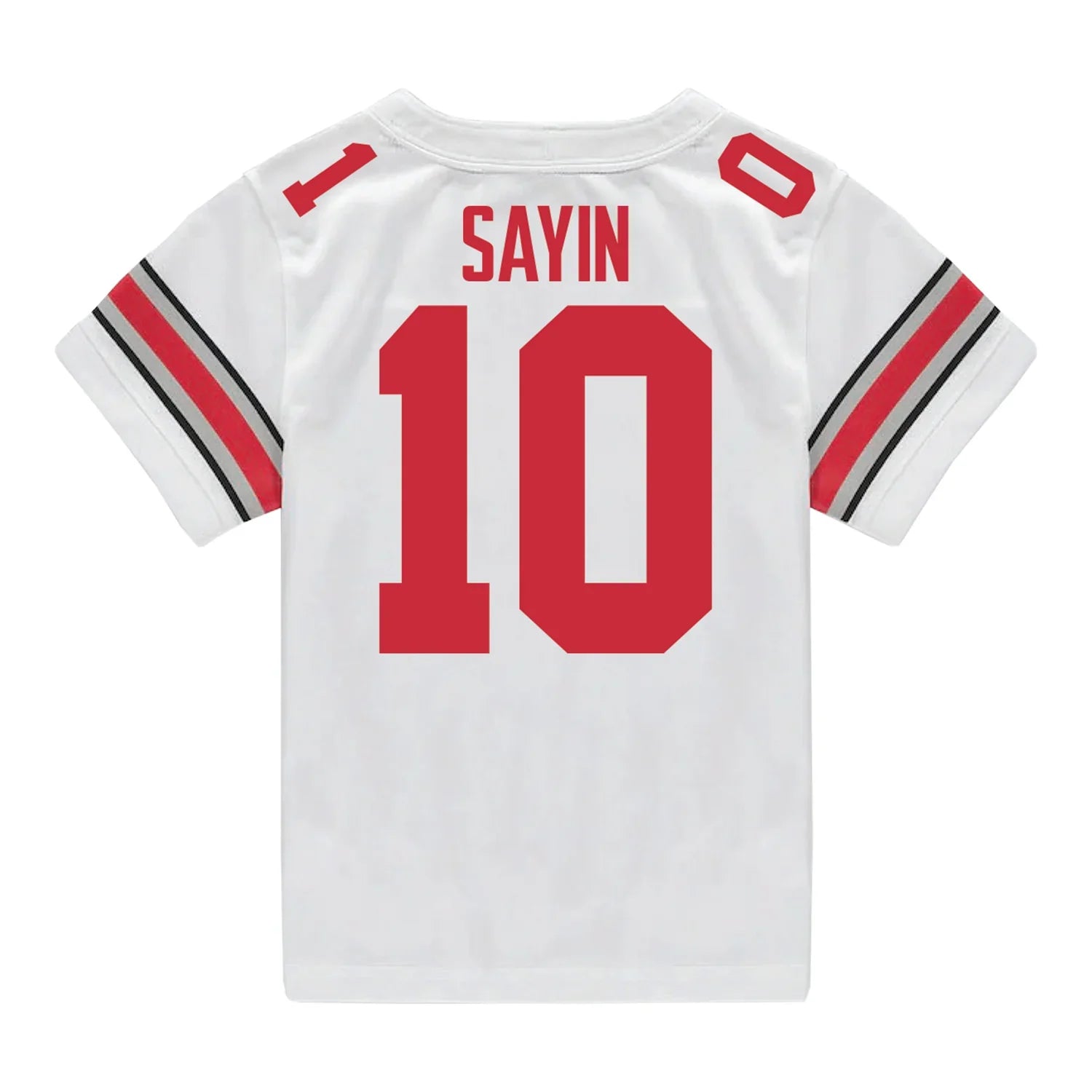 Julian Sayin Ohio State Buckeyes Jersey – White