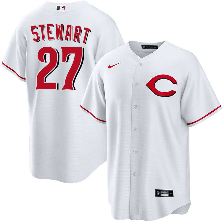 Sal Stewart Cincinnati Reds Alternate Jersey - White