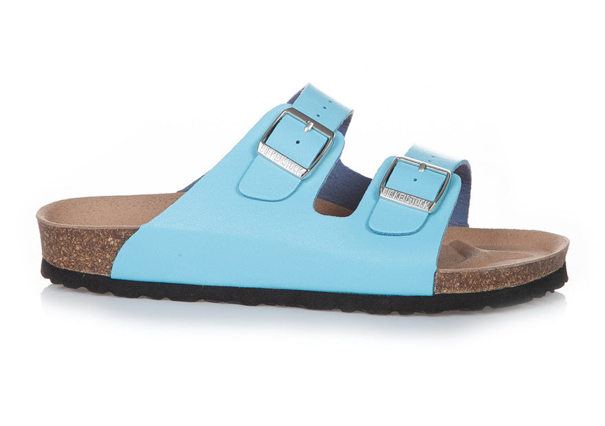 Birkenstock Arizona (Light Blue / Sky Blue Birko-Flor / Synthetic Leather)