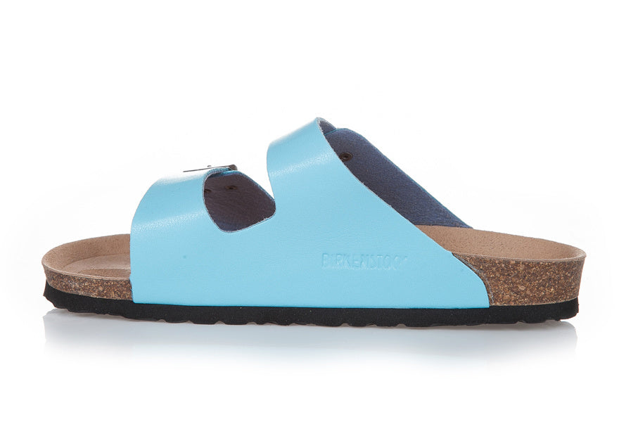Birkenstock Arizona (Light Blue / Sky Blue Birko-Flor / Synthetic Leather)