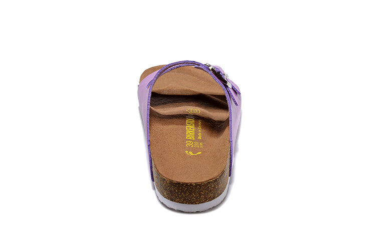 Birkenstock Arizona (Purple Birko-Flor / Synthetic Leather)