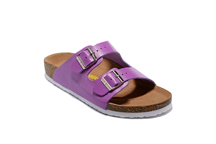 Birkenstock Arizona (Purple Birko-Flor / Synthetic Leather)