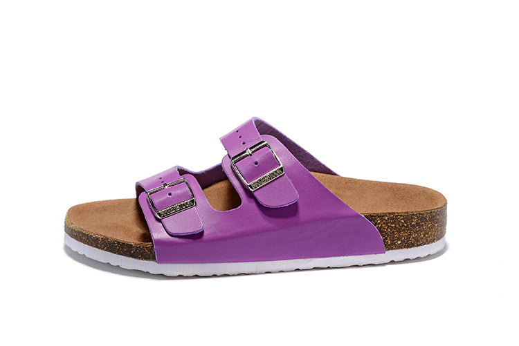 Birkenstock Arizona (Purple Birko-Flor / Synthetic Leather)