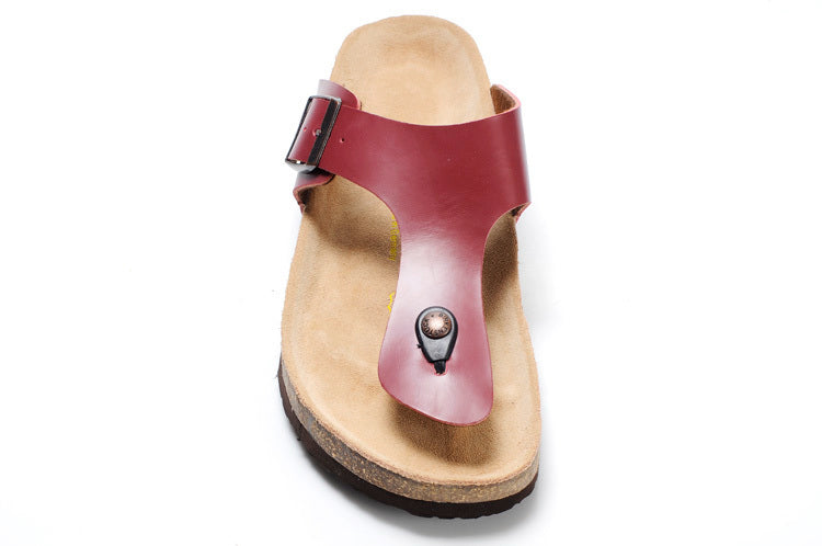 BIRKENSTOCK Gizeh Smooth Leather Bordeaux / Burgundy Red