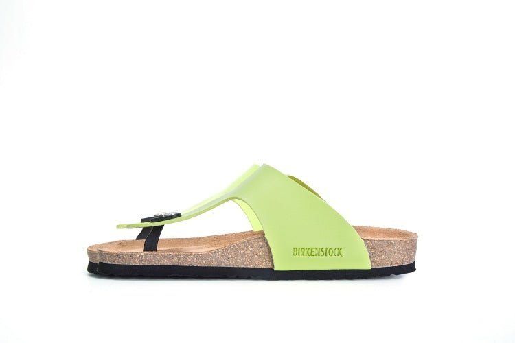 Birkenstock Gizeh Birko-Flor Green
