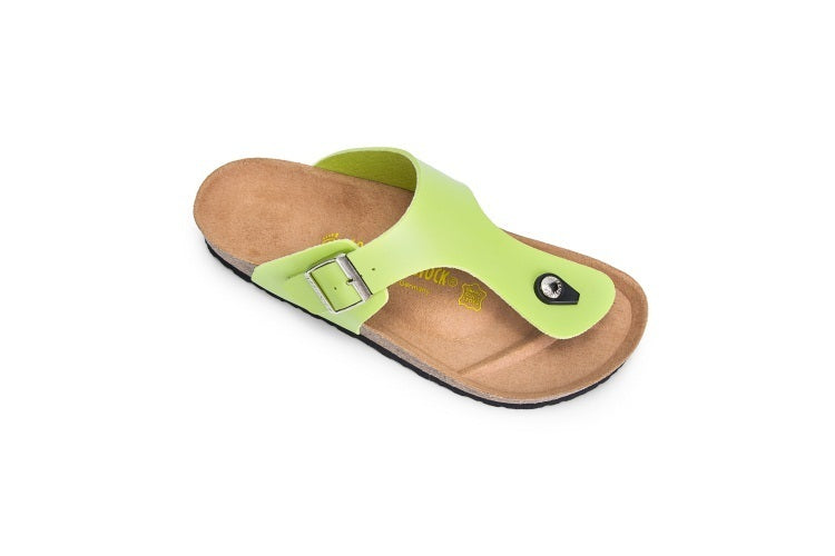Birkenstock Gizeh Birko-Flor Green